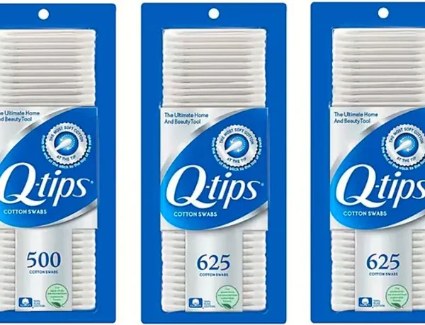 Q-TIPS SWABS Cotton Club ct, 625 Count, (Pack of 3)