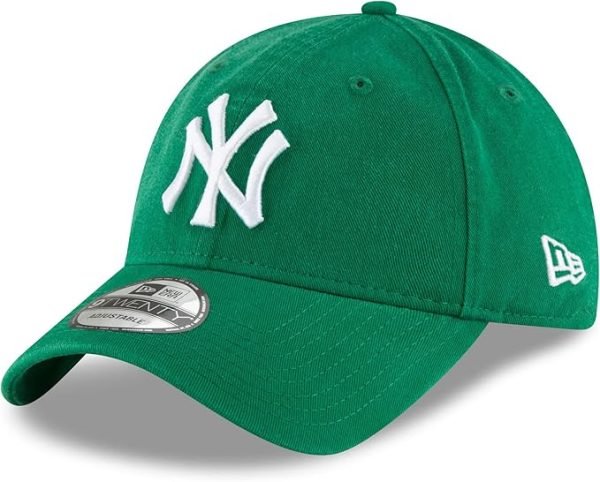 New Era MLB Khaki Core Classic 9TWENTY Adjustable Hat Cap One Size Fits All