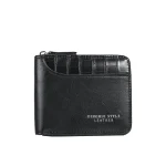 Leather Men’s Wallet Luxury Mens Purse Male Zipper Card Holders - Image 5