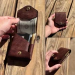 Money Wallet Bi-Fold ID Card Clip Case Complimentary Fountain Pen - Image 5