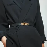 2025 Summer New Models Belt Female Thin Belt Slim Decorative Shirt - Image 2