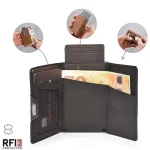 Pop-up Slim RFID Card Holder for Men Minimalist Leather - Image 6
