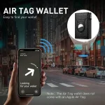 Customized Name Men's Carbon Fiber Magnetic Card Clip Leather RFID - Image 5