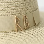 Summer Straw Hats for Women Ribbon Decoration Elegant Ladies Party - Image 6