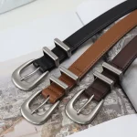 Maikun New Vintage Ladies Leather Belt Simple - Image 2