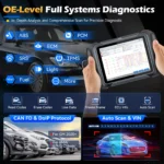 XTOOL D8W BT V2.0 OBD2 Diagnostic Tool ECU Coding VAG Guided Bluetooth Automotive Scanner Topology with 42+ Reset CANFD&DOIP&FCA - Image 4