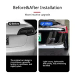 For Tesla Model 3/Y/Highland/Juniper 2025 Tail Logo Sticker Trunk Badge Emblem Decal Auto Modified Accessories - Image 2