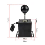USB Simulator Shifter Hall Sensor For Logitech G29/G25/G27/G920 T300RS/GT H Gear Shifter For ETS2 WRC PC Sim Racing Games 6R/7R - Image 2
