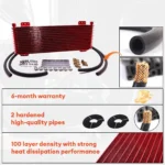 Pro Tru Cool 40K Transmission Oil Cooler 14 Row Radiator LPD47391 GVW Heavy Duty - Image 6