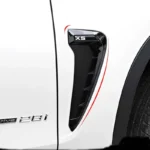 For BMW Xdrive Emblem Logo X5 F15 X5M F85 LOGO Shark Gills 3D Stickers Side Fender Vent Decoration Car-Styling Auto Accessories - Image 2