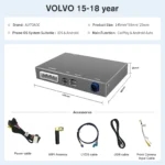 For Volvo XC60 XC70 S60 S80 V60 V70 V40 Wireless Carplay Android Auto Modulo AI Box Decoder Support Camera Airplay - Image 5