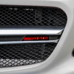 Auto Front Grille Badge Decoration ABS Sticker Accessories for Mercedes Benz W204 W205 W211 Amg W212 W213 W177 GLA CLA GLK W210 - Image 2