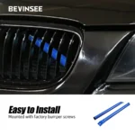 Steel V Brace Bars Front Grille Kidney Struts Braces for BMW E90 E91 E92 E93 323i 325i 328i 330i 335i 2006-2013, Car Accessories - Image 4
